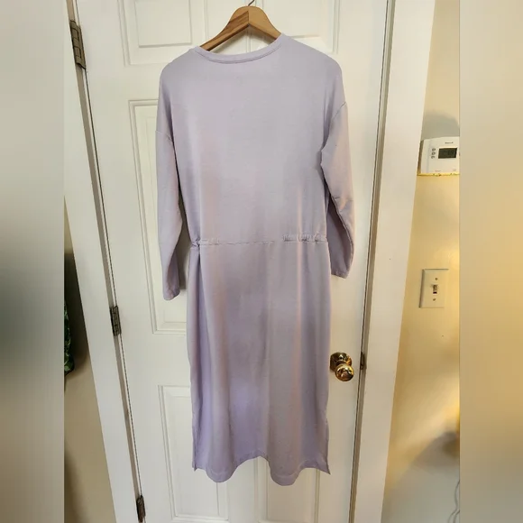Title Nine Uprising Dress Lavender Size Large Sporty Atheisure Travel Cozy - Picture 10 of 14
